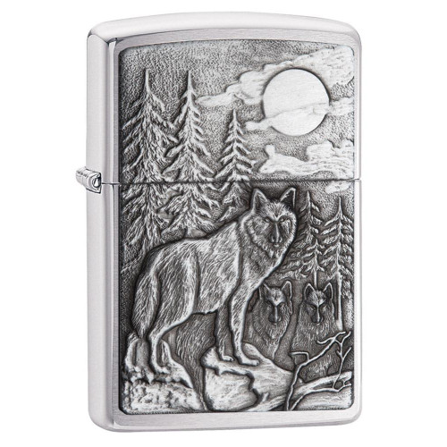 Зажигалка Zippo (Зиппо) TIMBERWOLVES 20855
