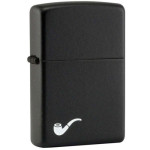 Зажигалка Zippo (Зиппо) трубочная BLACK MATTE PIPE LIGHTER 218PL