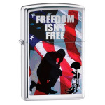 Зажигалка Zippo (Зиппо) FREEDOM ISN'T FREE 28336