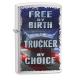 Зажигалка Zippo (Зиппо) Free By Birth 29078