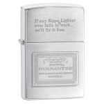 Запальничка Zippo (Зіппо) GUARANTEE 324555