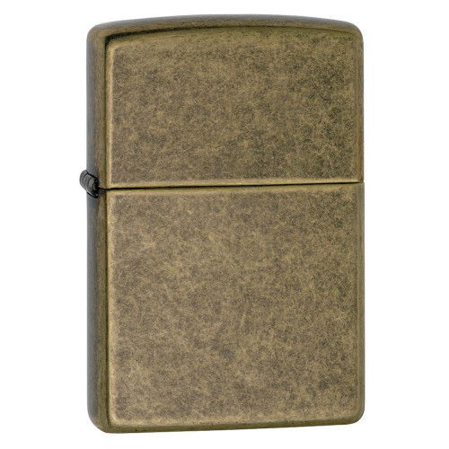 Запальничка Zippo (Зіппо) FLAT BTM ANTIQUE BRASS 201FB