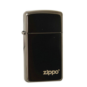 Запальничка Zippo (Зіппо) 28123 SLIM EBONY W/ZIPPO 28123ZL