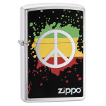 Запальничка Zippo (Зіппо) Peace Splash 29606