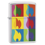 Зажигалка Zippo (Зиппо) Abstract Flame 29623