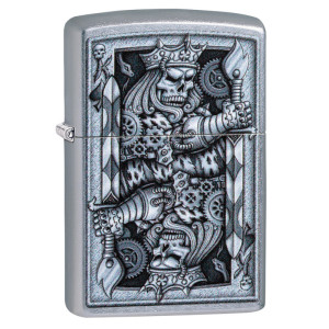Запальничка Zippo (Зіппо) Steampunk King Spade 29877