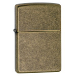 Зажигалка Zippo (Зиппо) FLAT BTM ANTIQUE BRASS 201FB