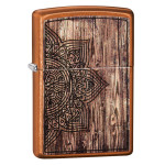 Зажигалка Zippo (Зиппо) Wood Mandala 29828