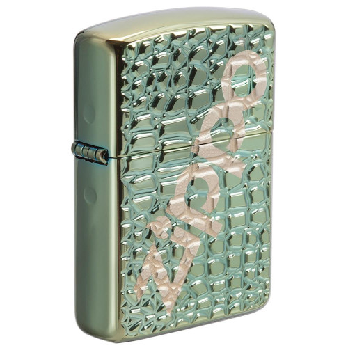 Зажигалка Zippo (Зиппо) Armor Chameleon Alligator 29525