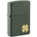 Зажигалка Zippo (Зиппо) Four Leaf Clover Design 49796