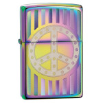 Зажигалка Zippo (Зиппо) Rivet Peace Sign 29435