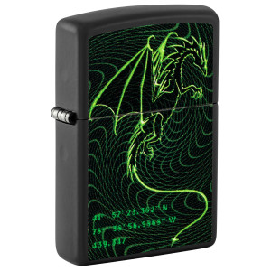 Запальничка Zippo (Зіппо) Cyberpunk Dragon Design 48497