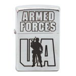 Зажигалка Zippo (Зиппо) Збройні сили України 207 AFU