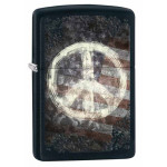 Зажигалка Zippo (Зиппо) Peace On Flag 28864