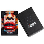 Зажигалка Zippo (Зиппо) Street Art Face Design 46257