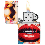 Зажигалка Zippo (Зиппо) Street Art Face Design 46257