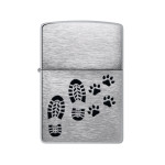 Зажигалка Zippo (Зиппо) Footprints Design 46322