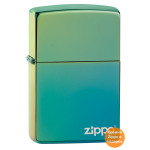 Запальничка Zippo (Зіппо) Teal ZIPPO LOGO 49191ZL